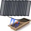 8 Pack Magnetic Mesh Vent Covers, 4x10 inch,Magnetic Air Vent Cover Perfect for Wall, Ceiling, Home Floor Air Vent Filters,Catch Debris Hair
