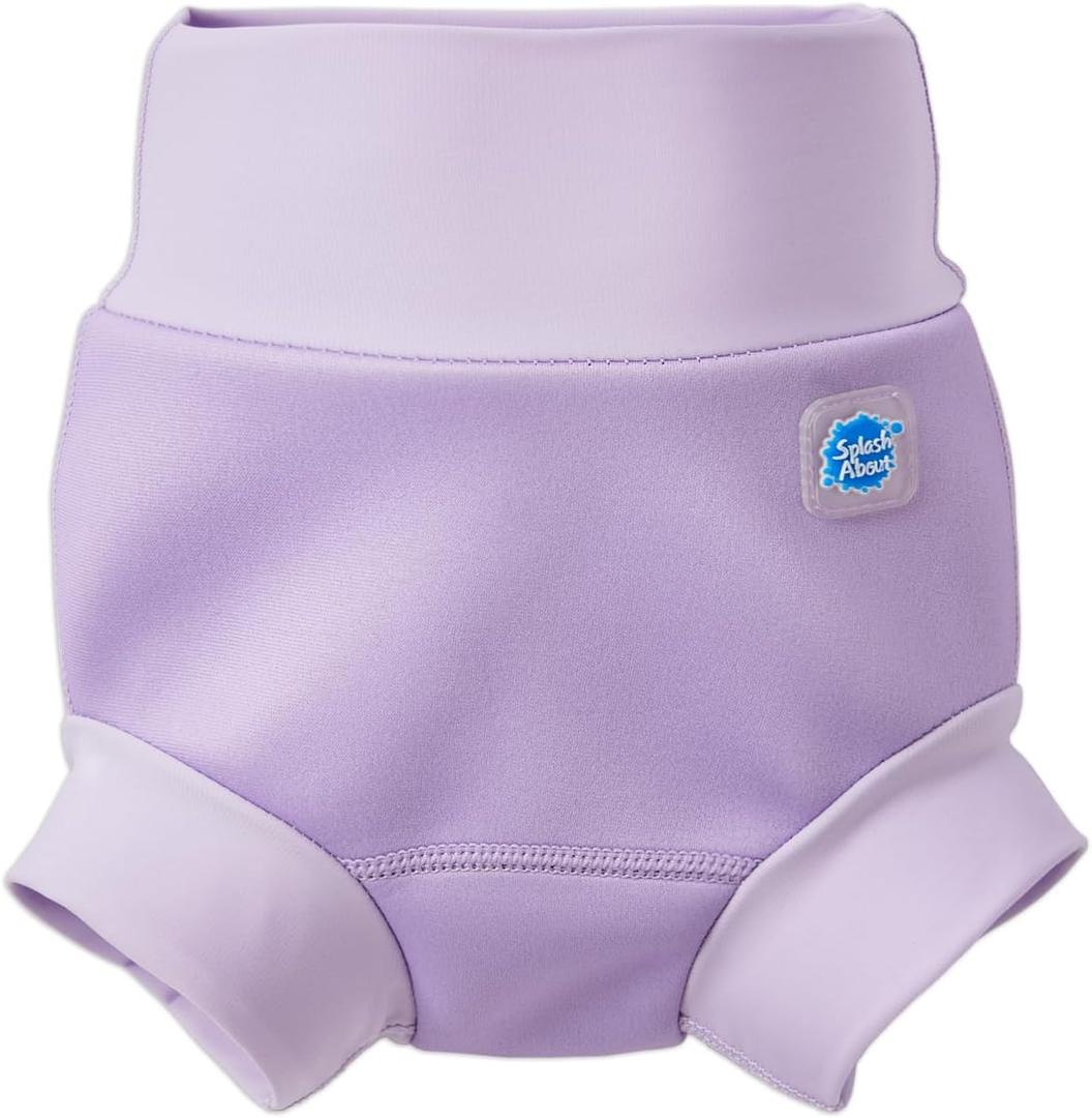 Splash About Happy Nappy Reusable Swim Diaper, Lilac, 3-6 Months