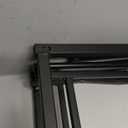 Collapsible Folding Wagon Cart,Lightweight Portable Heavy Duty Garden Cart with All Terrain Wheels,Portable Large Capacity Utility Wagon Cart for Camping Fishing Sports Shopping,Black
 15in x 2ft x 9in