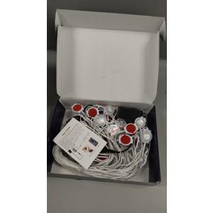 RGB Permanent Outdoor Lights, 100FT LED Eaves Lights with Smart App Remote Control, IP67 Waterproof, Music Sync, Timing Function for Christmas, Party, All Holiday Decorations