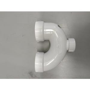 Canplas 193201AS PVC DWV P-Trap with Cleanout, 1 1/2-Inch, White