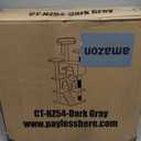 FDW Cat Tree 54in Cat Tower Multi-Level Durable Cat Scratching Post & Cozy Fun Cat Jumping Platform Space Saving Cat Condo Pet Play House for Indoor Cats,Dark Gray