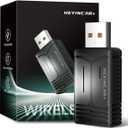 H-Air Wireless CarPlay & Android Auto Adapter, 2026 Upgrade, Plug & Play USB Dongle, Convert Wired CarPlay Auto to Wireless, No Latency, Fast Connection, for Apple iPhone & Android Phones