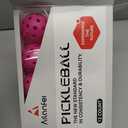 ALANFEI 12-Pack Premium Pickleball Balls -Compliant USAP Approved, 40 Holes Outdoor/Indoor Pickle Balls Perfectly Balanced, High Bounce True Flight, Pickle Ball for Tournament Play