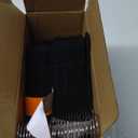 Amazon Basics Kids Velvet, Non-Slip Clothes Hangers for Infant and Toddler, 11.6 in (for baby clothes), Pack of 50, Black