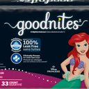 Goodnites Girls' Nighttime Bedwetting Underwear, Size Extra Small (28-43 lbs), 66 Ct (2 Packs of 33)