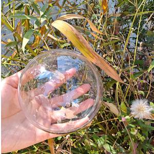 Acrylic Hollow Ball, Clear Plastic Fillable Ornaments Ball, DIY Clear Plastic Balls for New Years Present,Xmas Tree,Home Decoration,Wedding,Party (10cm/3.94inch, 10PCS)