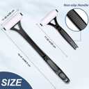 Lotion Applicator for Back, Back Lotion Applicator for Women, Elderly with 3PCS Replacement Foam Rollers, 18.31'' Back Sunscreen Applicator, Apply Skin Moisturizer, Cream, Ointment, Oil, Self Tanner