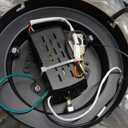 20'' Ceiling Fan with Light, Upgraded Low Profile Fan, Flush Mount Ceiling Fan, 6 Speeds, Dimmable LED, App & Remote Control, Quiet DC Motor, for Bedroom, Living Room, F115 Black