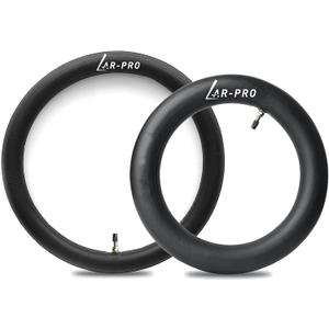 (Pack of 2) 2.75-17 (70/100-17) Front and 3.00-14 (90/100-14) Rear Inner Tube for Dirt Bike Tires - Compatible with Honda Trail, Baja Motorsports, 110cc, 125cc, and 140cc Off-Road Bikes and More