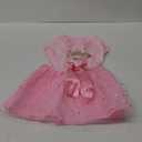 Dog Birthday Dress Tulle with Big Bowknot Princess Dog Birthday Outfit Girls Doggie Dresses Clothes Small Large Pink XL