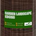 SnugNiture Corrugated Metal Garden Edging,8" x 20' Landscape Edging Border,Sturdy Metal Lawn Edging for Landscaping, Garden,Flower Bed and Yard