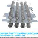 DVE45R6300W/A3 DVE54M8750V/A3 DV45K7600EW/A3 DVE54M8750W/A3 DVE45R6300V/A3 DVE52M8650V/A3 Dryer Heating Element Kit for Samsung DVE52M7750V/A3 DV45H6300EG/A3 DV45K6200EW/A3 DV48J7770EP/A2