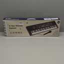 61 Keys Piano Keyboard with Built-in Speaker & Microphone, Beginner-Friendly Portable Electronic Digital Piano with Teaching Features, Ideal Gift for Aspiring Musicians (Black)