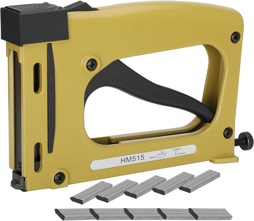 Anrain Point Driver for Picture Framing with 2000 Points, Portable Point Driver for Joiner DIY 2000 PointsPicture Framing Tool with Flexible Point Nails, for Flexible and Rigid Framers