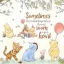 8X6 Classic Winnie Bear Baby Shower Backdrop for Birthday Cake Table Banner Supplies Photo Studio Props Photography Background (H0186)