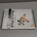 Sketch Pad 2-Pack - 9x12 Drawing Pads for Kids 9-12, Teens - 64lb (95gsm) Art Paper - Spiral Perforated 100 Sheets Each - Sketch Book for Kids, Art Sketchbook for Dry Media