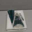 Green Christmas Tree Flameless Candles with Remote, Battery Operated Winter LED Candles Holiday Table Centerpieces Decor Set of 2