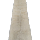 White Runner Rug 10' x 2'