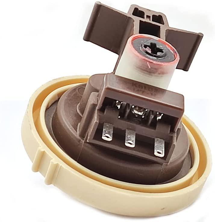 DC96-01703B Water Level Pressure Switch Assembly Sensor Pressure, Push Button, Automatic, Brown