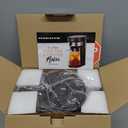 OVENTE Iced Tea Maker and Iced Coffee Maker with 3QT Pitcher, Sliding Brew Strength Selector for Taste Customization and Reusable Filter, Ideal for Lemonade, Latte and Flavored Water, Black CMT215B