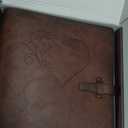 Photo Album 4x6 200 Photos, Genuine Leather Photo Albums with Writing Space with 30 Writing Paper, Travel Family Wedding Kids Graduation Ultrasound Baby Picture Album Scrapbook Photo AlbumLOVE (Heart)