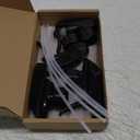 Spray Nozzle for Bottles, Spray Bottle Nozzle Replacement Trigger Sprayer Nozzles Mist & Stream for Cleaning Solutions, Car Detailing, Garden, Fits 8, 10, 16, 24, 32 oz Plastic & Glass Bottles(Black)