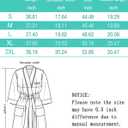 Womens Robe Knit Bathrobe Lightweight Kimono Robe for Women Soft Sleepwear Ladies Waffle Loungewear Black XL 