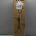 G-Ocean Space Heater for Indoor Use, 34" Space Heater for Large Room, 1500W Tower Heater with Remote, Adjustable Thermostat, 12H Timer, 70 Oscillation, Overheat & Tip-Over Protection, White