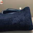 Rugs for Living Room Bedroom, 6x9 ft Navy Blue Area Rug, Washable Memory Foam Indoor Carpet, Modern Aesthetic Minimalist Non-Slip Carpets for Boys Girls Adults Home Decor