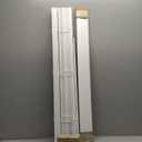 Calyx Interiors Cordless White 1 Light Filtering Mini Blinds 34 W x 60 H Window Blinds for Home, Vinyl Horizontal Blinds for Indoor Windows