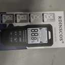 RDINSCOS Rechargeable Pinless Moisture Meter, 19mm Depth