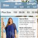 Chalier Swimsuit Coverup for Women Crochet Beach Cover Ups Hollow Out Plus Size Bathing Suit Cover Up Swim Dress (XL)
