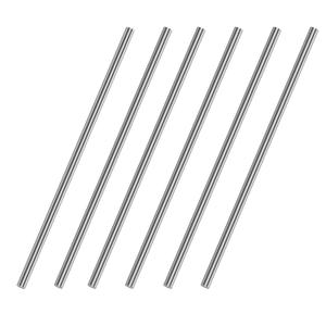 5mm x 250mm 304 Stainless Steel Round Rod, Metal Solid Shaft Rods for Industry, Metal Working Hobbies and DIY Craft, 5 PCS