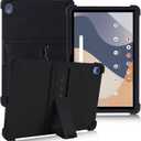 ATOOZ Soft Silicone Case for Walmart Onn 10.1 Inch Tablet 2024 (Model:100135925), Gen 4 With Stand for Kids (Black)