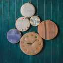 Sherbo 3 Inch Embroidery Hoop - Set of 3 Small Embroidery Hoop Made of Beech Wood, Perfect for Cross Stitch Hoop Designs & Wooden Rings Crafts