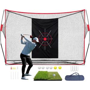 Golf Net,10x7FT Heavy Duty Golf Practice Net,Backyard Training Equipment, Standard