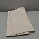 Eachope No Hooks Polyester Textured Shower Curtain with Snap-in Fabric Liner Set, Hotel Luxury Decor Shower Curtains for Bathroom with See Through Top Window, Waterproof & Washable, 71Wx74H, Cream