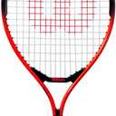 Wilson Pro Staff Precision Junior 21 Tennis Racket - Black/Red 