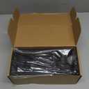 Cisily Sponge Holder for Kitchen Sink, Sink Caddy Organizer with High Brush Holder, Kitchen Countertop Organizers and Storage Essentials, Rustproof 304 Stainless Steel (Black, 9.25)