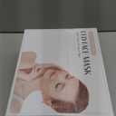 LED Face Mask Light Therapy, Red Light Therapy Mask with 7 Colors, 850nm Infrared & Red Light Therapy for Face, Portable Anti-Aging Skin Rejuvenation Tool with Timer for Home Use (White)