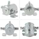 Stylemafia Max 200A Trombetta Continuous Solenoid Relay 3 Terminal Heavy Duty Winch Marine 24106 SPST Solenoid 12VDC