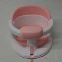 Baby Bath Seat for Babies: Non-Slip Infant Bathtub Chair with Suction Cups, Safe & Comfortable Baby Bath Support, Ideal for Sitting Up, Easy to Clean, Stable Design, Pink (6-24 Months)
