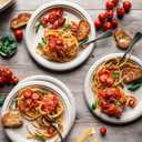 Disposable Plates, Sturdy and Durable Compostable Paper Plates - Heavy Duty, Eco-Friendly, Biodegradable, Unbleached, Sugarcane Bagasse Dinner Plate, 125-Pack 10 Inch