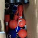 Wild Sports Folding Ladderball Set - Lightweight and Portable Outdoor Game - Includes 6 Bolos