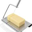 Stainless Steel Soap Cutter Slicer with Scale,Adjustable Soap Making Tools for Handmade Soap Making Candles Trimming Cheese DIY Cutting Making Tool