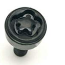  Aluminum Wheel Bolts Locking Bolt  4 screws 1missing