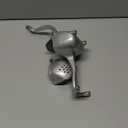 Bar Juicer, Fruit Juice Handheld Press Squeezer With Seed Filter, Heavy Duty Aluminum Alloy Hand Manual Extractor for Single Citrus Orange Pomegranates Apple Fruit Lemon Lime (Silver - 8 inch)