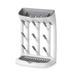 OXO Tot Space-Saving Bottle Drying Rack, Baby Bottle Organizer for Countertop
