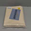 Romanstile Vinyl Tablecloth Rectangle, 100% Waterproof Outdoor Heavy Duty Thick Table Cloth with Flannel Backing, Wipeable Plastic PU Table Cover for Picnic Dining Party (Rose Beige, 60 x 84)